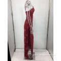 Formal Dresses Long Sexy V-neck Lady Formal Evening Red Dress Factory
